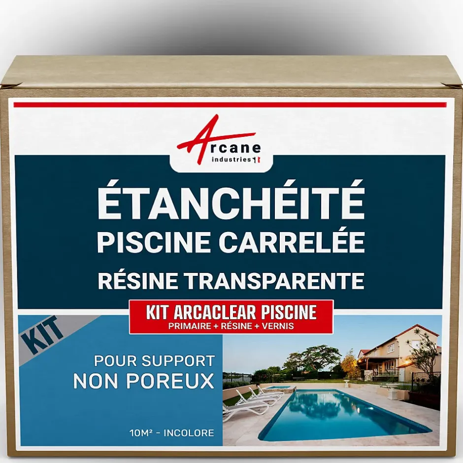 Arcane Industries Transparent - 10 m², support non poreux -