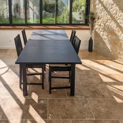 Ligerio Travertin pierre naturelle mur/sol premier choix mix 61 x 40,6cm Ep. 1,2cm - Vendu au m²