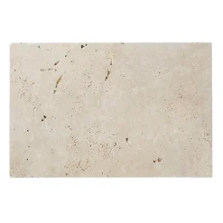 Casa Linéa Travertin sol et mur intérieur beige L.61 x l.40,6 cm x ép.12 mm, Travertino