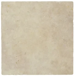 Travertin sol et mur intérieur L.61 x l.61 cm x ép.12 mm, Travertino