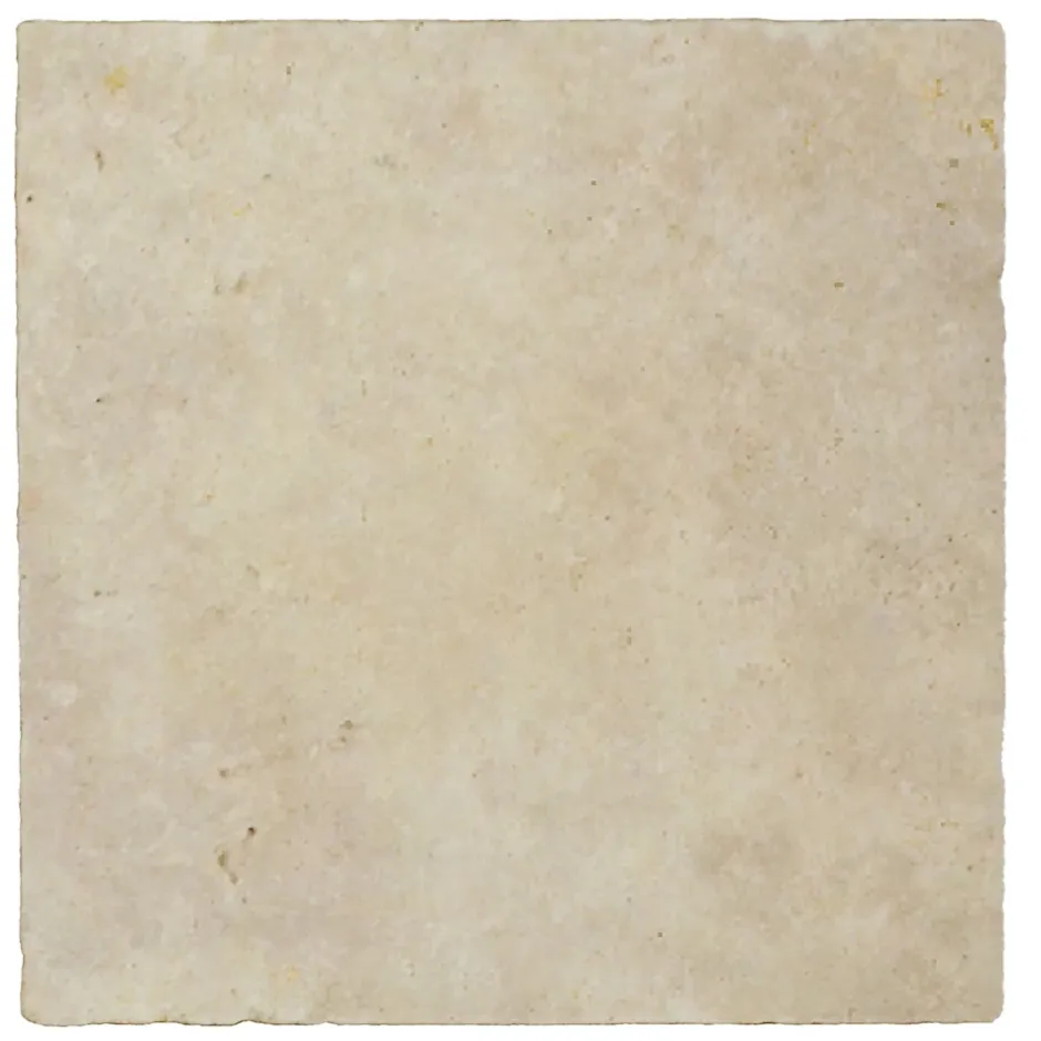Travertin sol et mur intérieur L.61 x l.61 cm x ép.12 mm, Travertino