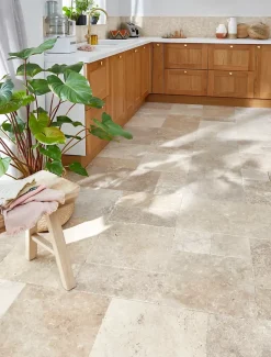 Travertin sol et mur intérieur multiformat mat, Travertino-Casa Linéa Clearance