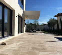 Pattom TRAVERTIN STANDARD LIGHT (1er choix light), pierre naturelle, 40,6 X 61 EP 1,2cm - LIVRAISON PREMIUM CHARIOT EMBARQUE