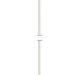 Tringle pour manivelle blanc 1200 mm-Afbat Discount