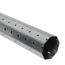 PROTECTA Tube octogonal 60 L.2,00 m acier