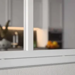 Mon Marché Déco Verrière 3 Carreaux - Déjà Montée - Blanc