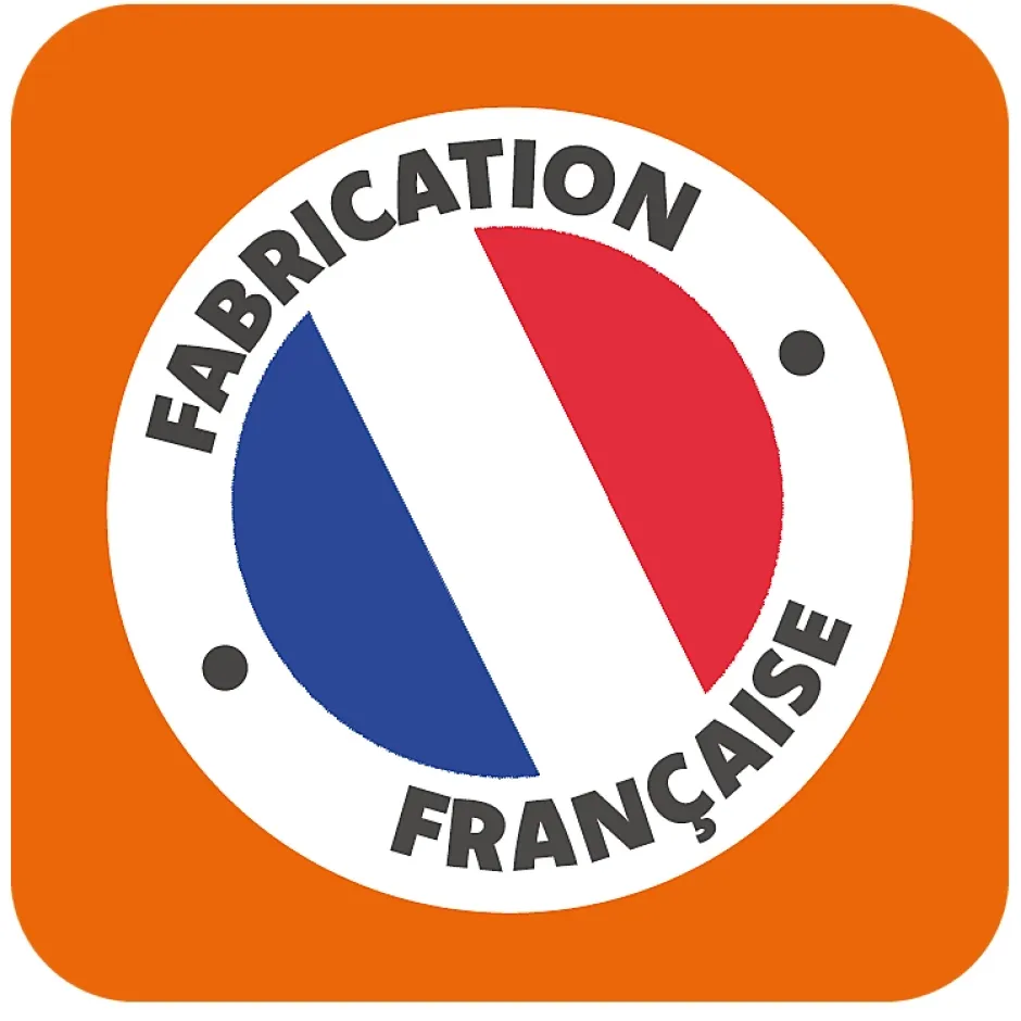 Verrière 3 sections avec imposte - L x H : 102 x 125 cm - Laqué blanc 9003 granité - vitrages inclus-MySystem Online