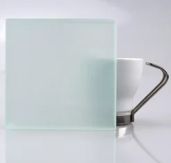 Verrière acier noir 4 vitrages opales H.105 x l.109 cm- Online