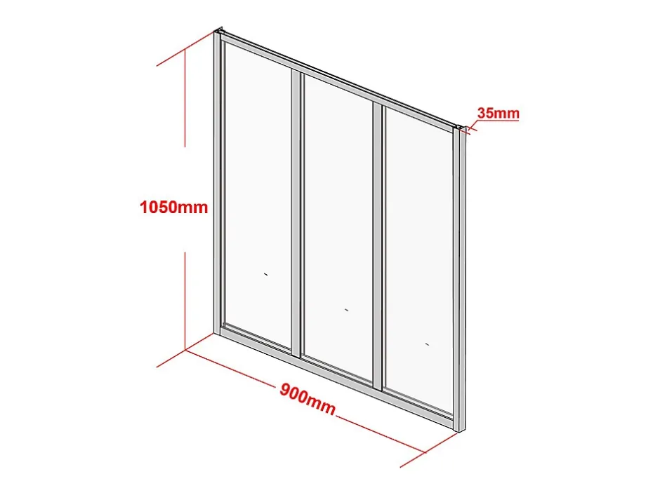 Vente-unique Verrière atelier en aluminium thermolaqué - 90x105 cm - Noir - BAYVIEW