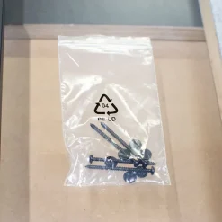 Schulte Verrière atelier - H.108xl.123 - 4 vitrages - transparent- cadre et profilés noir mat