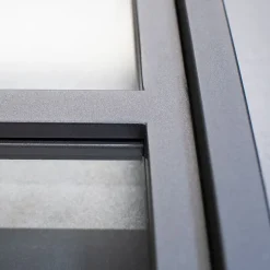 Verrière atelier - H.108xl.93 - 3 vitrages - transparent - cadre et profilés noir mat-Schulte Clearance