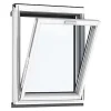 Velux Verrière d'angle à souflet VFE Tout confort bois SK35 2057 95 x h.114 cm