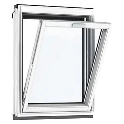 Velux Verrière d'angle à souflet VFE Tout confort bois SK35 2057 95 x h.114 cm