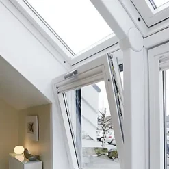 Velux Verrière d'angle à souflet VFE Tout confort bois MK35 2057 78 x h.95 cm