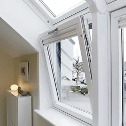 Velux Verrière d'angle à souflet VFE Tout confort bois MK31 2057 60 x h.78 cm