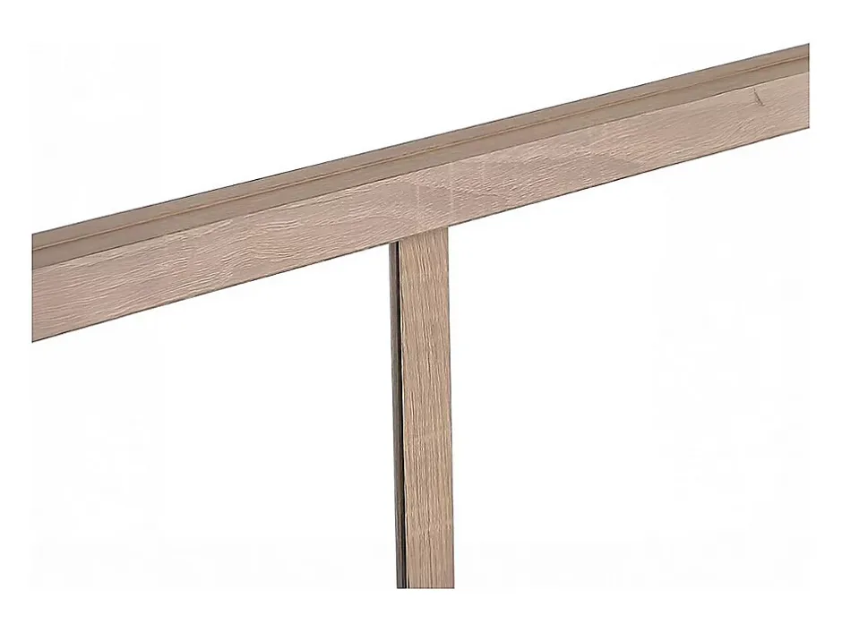 Verrière d'angle d'atelier en aluminium thermolaqué - L180 x L120 x H130 - Naturel clair - BAYVIEW-Vente-unique Best