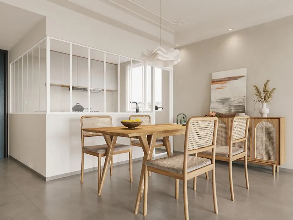 Vente-unique Verrière d'angle d'atelier en aluminium thermolaqué - L210 x L210 x H105 - Blanc - BAYVIEW