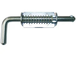 Afbat Verrou à ressort ø16 mm - acier zingué blanc