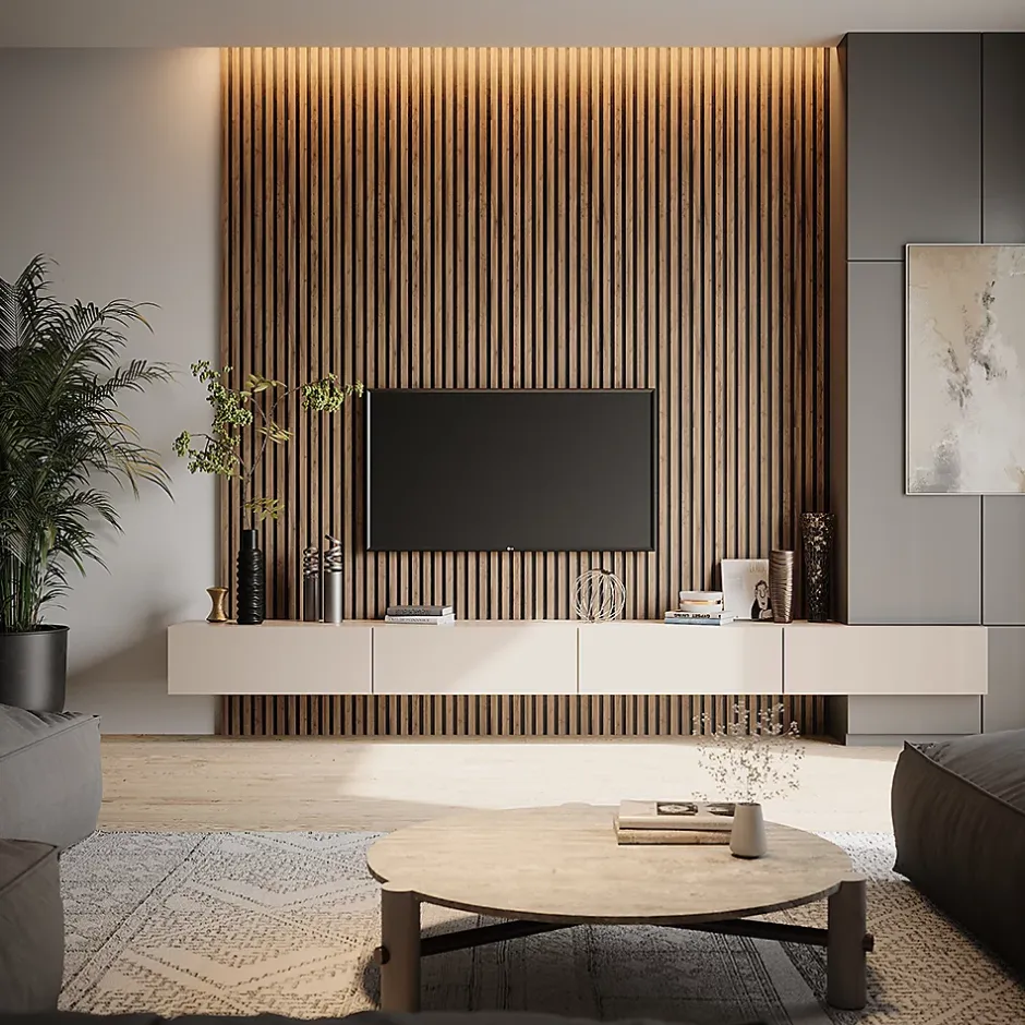 Panneau mural Noyer 12 pièces-Vicco Outlet