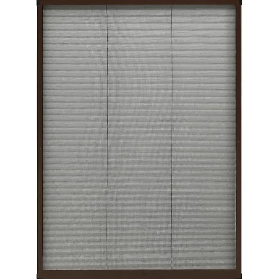 Moustiquaire Plissée pour Fenêtre Moustiquaire contre Insectes Volants Anti-moustique Maison Intérieur Aluminium 148655-Vidaxl Sale