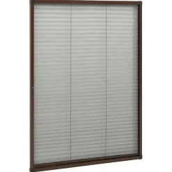Moustiquaire Plissée pour Fenêtre Moustiquaire contre Insectes Volants Anti-moustique Maison Intérieur Aluminium 148655-Vidaxl Sale