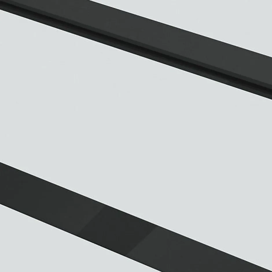 Porte coulissante Verre ESG et aluminium 102x205 cm Noir, 102 x 205 cm (l x H), 29.22kg-Vidaxl Online