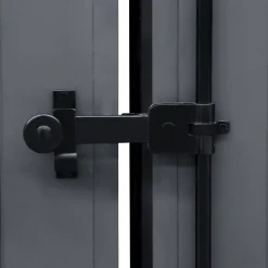 Volet battant aluminium anthracite - l.120 x H.125 cm - 2 vantaux-Fortia Online