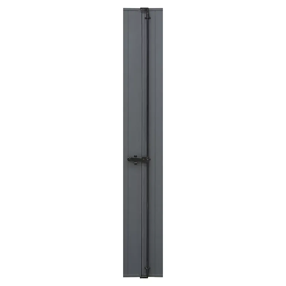Volet battant aluminium anthracite - l.120 x H.125 cm - 2 vantaux-Fortia Online