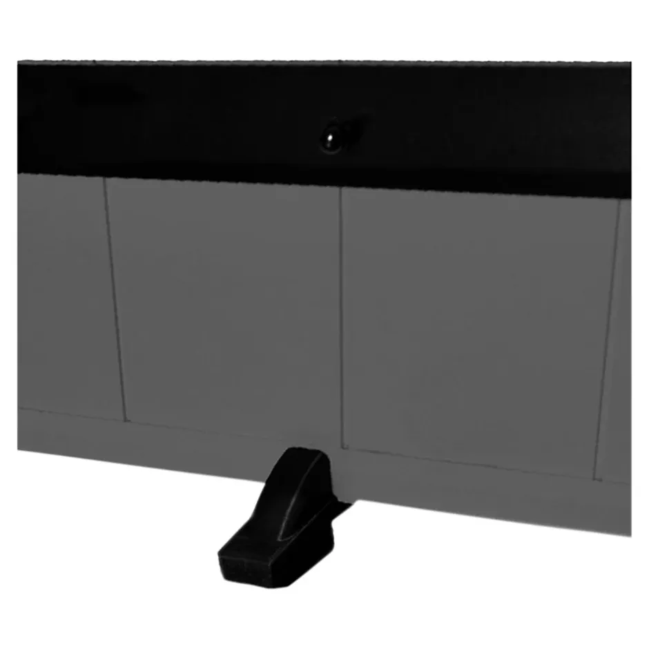 Fortia Volet battant aluminium anthracite - l.120 x H.225 cm - 2 vantaux