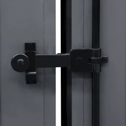 Fortia Volet battant aluminium anthracite - l.100 x H.175 cm - 2 vantaux