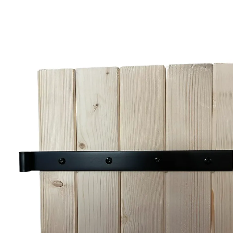 Fortia Volet battant bois naturel - l.100 x H.95 cm - 2 vantaux