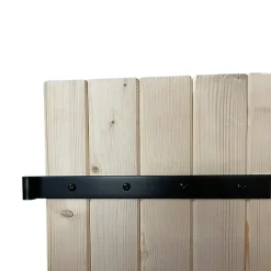 Volet battant bois naturel - l.140 x H.205 cm - 2 vantaux-Fortia Best