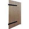 Fortia Volet battant bois naturel - l.80 x H.115 cm - 1 vantail