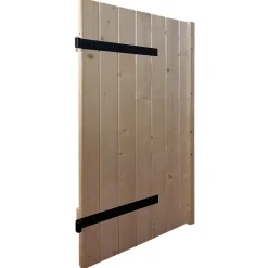 Volet battant bois naturel - l.60 x H.75 cm - 1 vantail-Fortia Discount