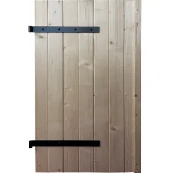 Volet battant bois naturel - l.60 x H.75 cm - 1 vantail-Fortia Discount