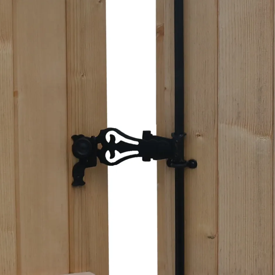 Fortia Volet battant bois naturel - l.100 x H.155 cm - 2 vantaux