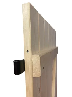 Fortia Volet battant bois naturel - l.80 x H.95 cm - 1 vantail