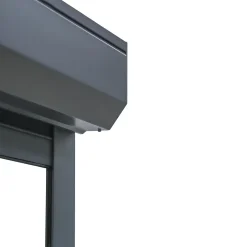 Fortia Volet roulant aluminium anthracite - ouverture motorisée - - l.140 x H.215 cm