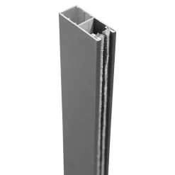 Volet roulant aluminium anthracite - ouverture manuelle - - l.100 x H.220 cm-Fortia Clearance