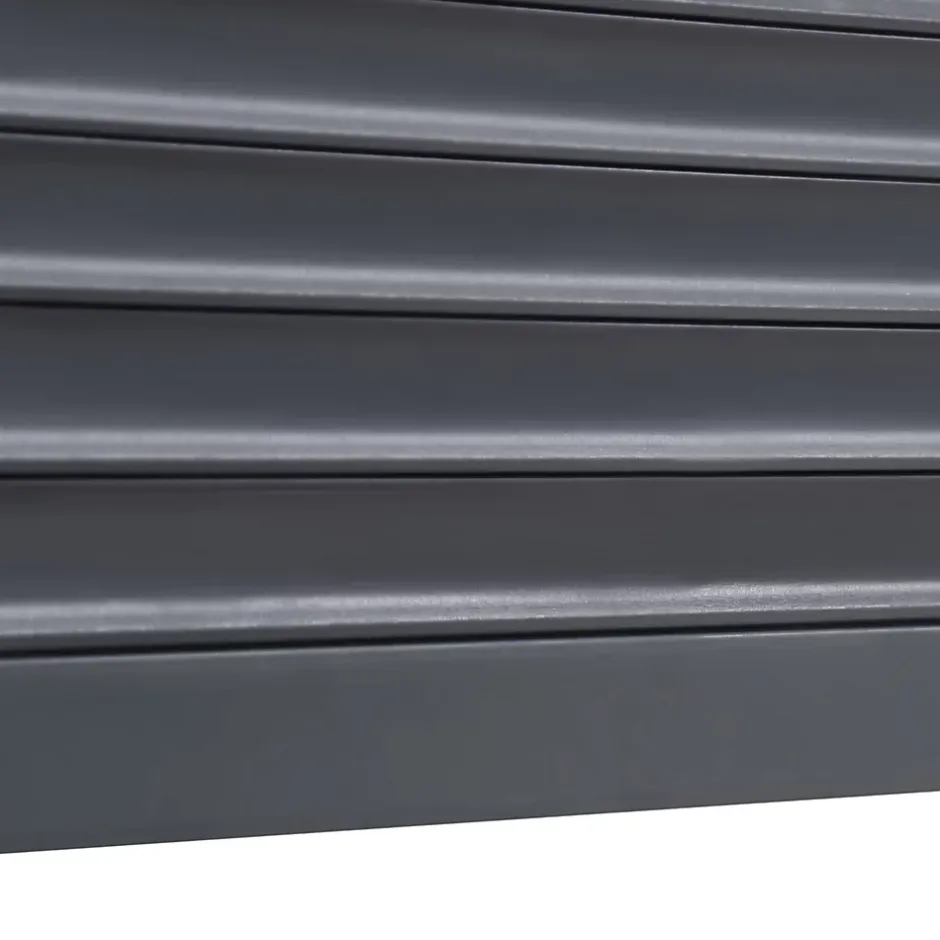 Fortia Volet roulant aluminium anthracite - ouverture motorisée - - l.100 x H.125 cm