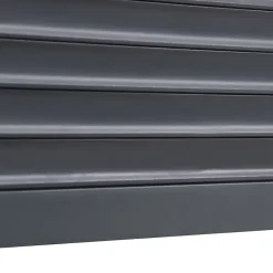 Fortia Volet roulant aluminium anthracite - ouverture motorisée - - l.90 x H.135 cm