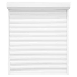 Fortia Volet roulant aluminium blanc - ouverture motorisée - - l.100 x H.135 cm