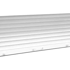 Fortia Volet roulant aluminium blanc - ouverture manuelle - - l.100 x H.220 cm