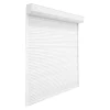 Fortia Volet roulant aluminium blanc - ouverture motorisée - - l.240 x H.215 cm
