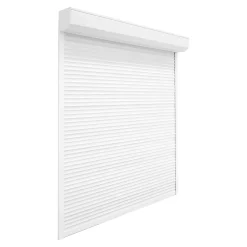 Fortia Volet roulant aluminium blanc - ouverture motorisée - - l.100 x H.115 cm