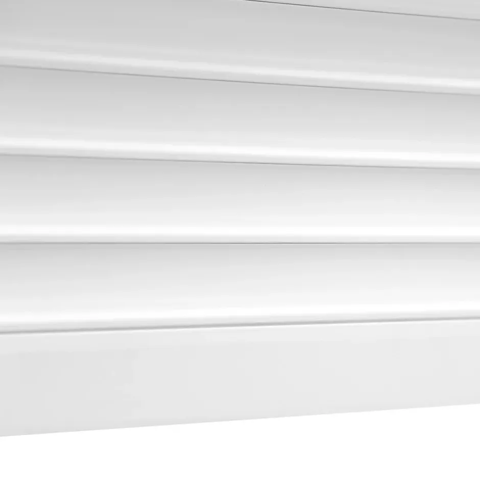 Volet roulant aluminium blanc - ouverture motorisée - - l.180 x H.215 cm-Fortia Outlet