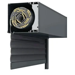 3 in 1 Volet roulant motorisé THERMO CONFORT-50 RAL 7016 Solus - Filaire (L.: 1200 mm x H.: 1200 mm)