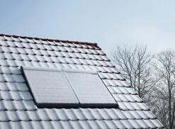 Velux Volet roulant rigide pour fenêtre de toit, gris anthracite, à énergie solaire, l.114 x H.118 cm, SSL SK06 0000S