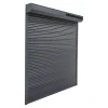 Fortia Volet roulant solaire aluminium anthracite - ouverture motorisée - - l.100 x H.135 cm