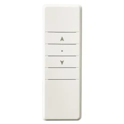 Volet roulant solaire aluminium blanc - ouverture motorisée - - l.240 x H.215 cm-Fortia Hot